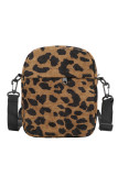 Leopard Zipper Crossbody Bag MOQ 3PCS