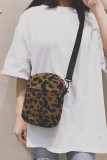 Leopard Zipper Crossbody Bag MOQ 3PCS