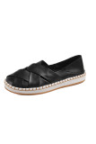 Strappy PU Slip On Shoes