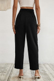 Black High Waist Skinny Pants