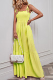 Plain Spaghetti Straps Maxi Dress