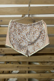 Leopard Camou Splicing Shorts