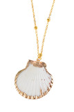 Alloy Shell Necklace MOQ 5pcs