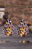 Bad Mom Leopard Earrings MOQ 5PCS