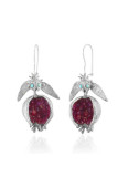Alloy Pomegranate Earrings MOQ 5pcs