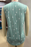 Square Neck Sleeveless Printing Tank Top