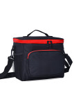 Plain Zipper Closure Pockets Cooler Bag MOQ 3pcs