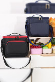 Plain Zipper Closure Pockets Cooler Bag MOQ 3pcs