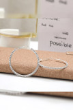 Round Circle Earrings MOQ 5PCS