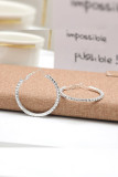 Round Circle Earrings MOQ 5PCS