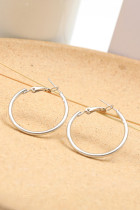 Round Circle Earrings MOQ 5PCS