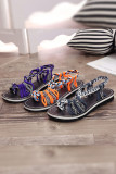 Colorful Rope Twist Knot Splicing Flat Sandals