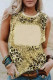 Leopard Print Blank Graphic Tank Top