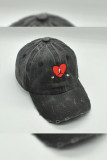 Washed Bad Bunny Embroidery Baseball Hat MOQ 3pcs