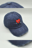 Washed Bad Bunny Embroidery Baseball Hat MOQ 3pcs