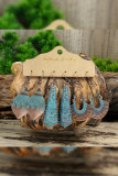 Sunflower Tassels Boho Earrings Set MOQ 5pcs