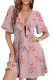 Bowknot Lantern Sleeves Mini Dress