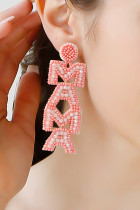 Beads MAMA Earrings MOQ 5pcs