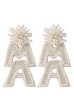 MAMA Beads Earrings MOQ 5pcs