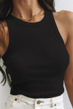 Plain Sleeveless Crop Tank Top