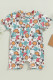 Western Print Baby Romper