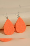 Metallic Water Drop Earrings MOQ 5pcs