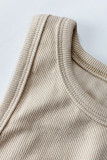 Plain Sleeveless Crop Tank Top