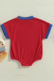 Freedom Print Independence Day Baby Romper