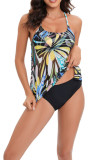 Printed Cami Tankini Set