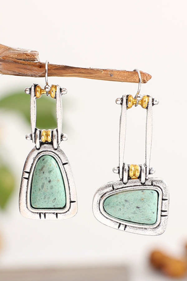 Ethnic Irregular Geometric Earrings MOQ 5pcs