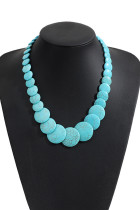 Bohemia Style Turquoise Beads Necklace