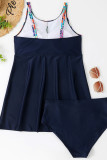 Twisted Bust Cami Tankini Set
