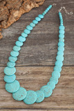 Bohemia Style Turquoise Beads Necklace