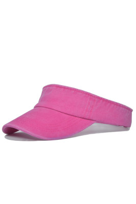 Distressed Topless Peaked Cap