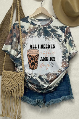 Coffee And My Dog Graphic Tee