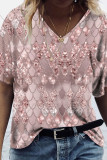 Fish Scale Glitter Short SLeeves Top