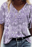 Fish Scale Glitter Short SLeeves Top