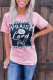 Tie Dye Pink Printed Top
