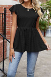 Plain Eyelet Baydoll Top