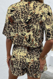 Tie Dye Printed Top With Shorts 2pcs Set