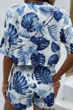 Tie Dye Printed Top With Shorts 2pcs Set