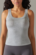 Sleeveless Yoga Sports Wear Knitting Tank Top