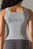 Sleeveless Yoga Sports Wear Knitting Tank Top