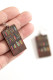 Wooden Bookshelf Earrings MOQ 5pcs