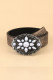 White Stone Embossed Waist Belt MOQ 3pcs