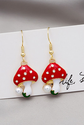 Cute Mushroom Earrings MOq 5pcs