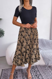 Floral Printed Pleated Midi Dress