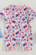 Independence Day Stars Print Baby Romper