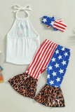 Independence Day Merica Flag Girls 3PCs Set