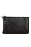 Leather Zipper Purse MOQ 5PCS
